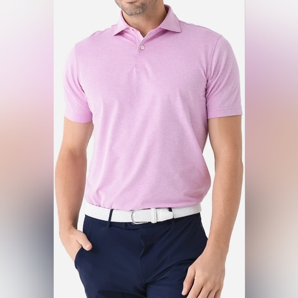 Alfani Pink Polo for Effortless Elegance